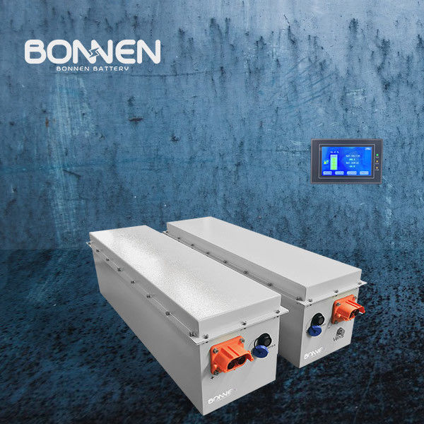 5Batteria per imbarcazioni al litio da.12 kWh con monitoraggio LCD remoto / connessione parallela, batteria per motori elettrici per imbarcazioni