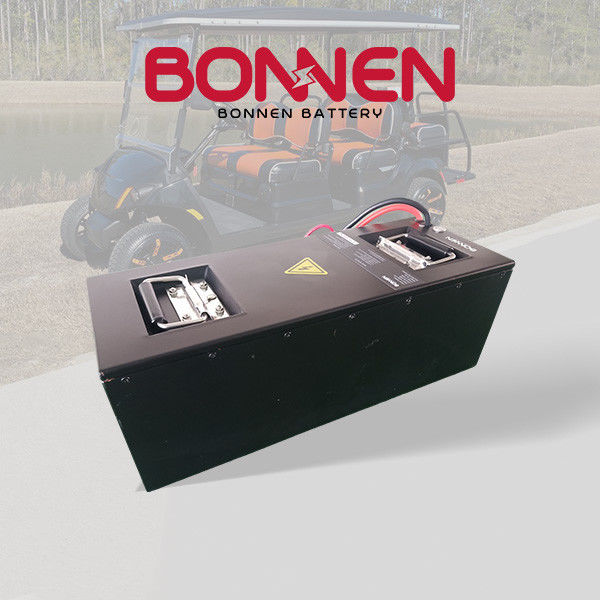 72V 80Ah NMC batteria al litio IP65 resistenza alla polvere dell'acqua per carrelli da golf moto