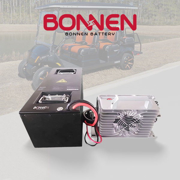 72V 80Ah NMC batteria al litio IP65 resistenza alla polvere dell'acqua per carrelli da golf moto