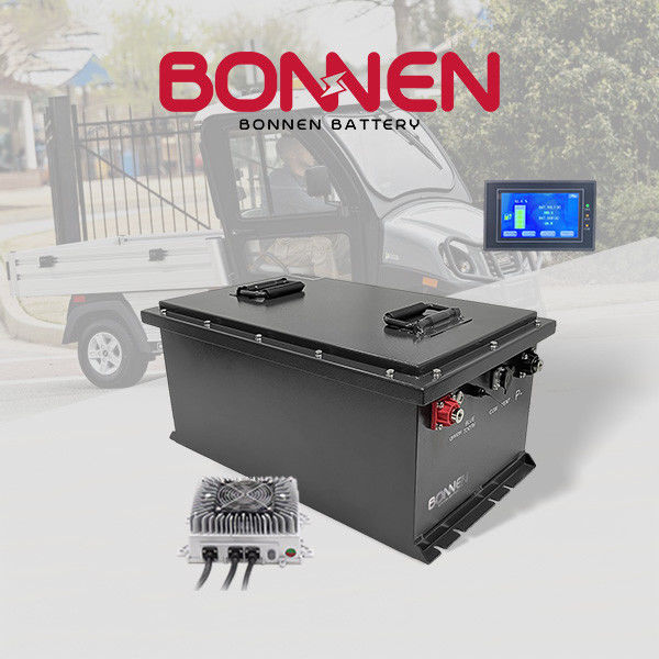 Batteria LiFePO4 da 60V a 100Ah per carrelli da golf Veicoli a bassa velocità Alta tensione